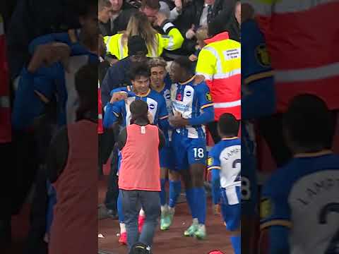 Mitoma Stuns Arsenal in EFL Cup