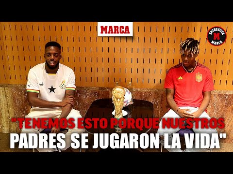 Iñaki y Nico Williams: "Tenemos esto porque nuestros padres se jugaron la vida"  I MARCA