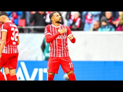 SC FREIBURG 2 :1 MAINZ O5 // DANIEL KOFI KYEREH SCORES HIS FIRST GOAL OF THE SEASON AFTER THE INTERN