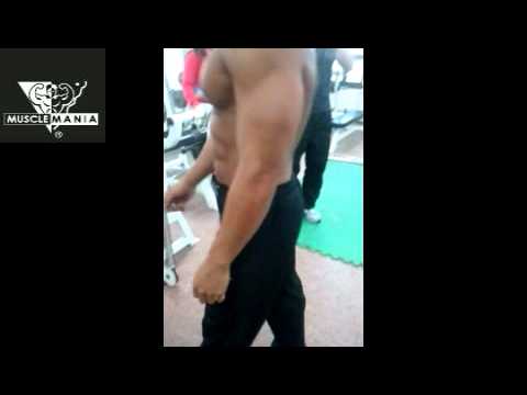 musclemania korea pro young-doo kwon. kyungwon university lecture video 2.