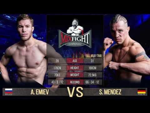 Arbi Emiev vs Sebastian Mendez // Mixfight Championship Frankfurt 2018