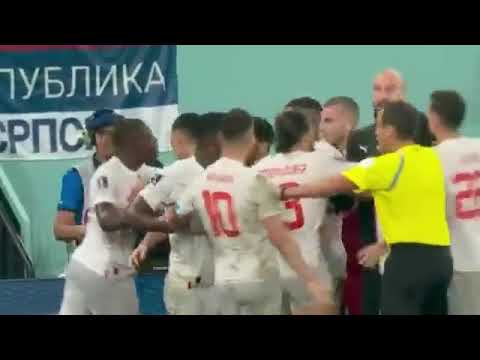 Granit Xhaka vs Nikola Milenković