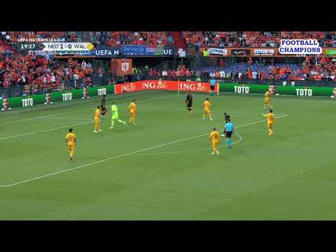 Wayne Hennessey Dive Defense mit Rolldown, Niederlande-Wales, UEFA Nations League 2022