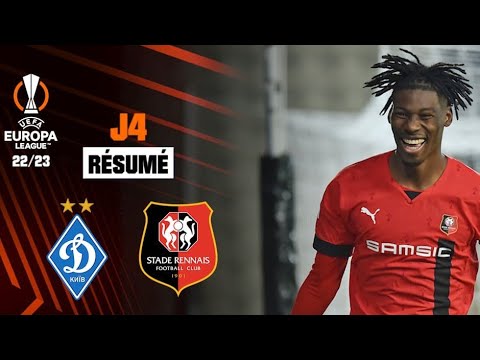 Dynamo Kyiv vs Stade Rennais FC 0-1 Christopher Wooh score only goal in win for Rennes Match recap