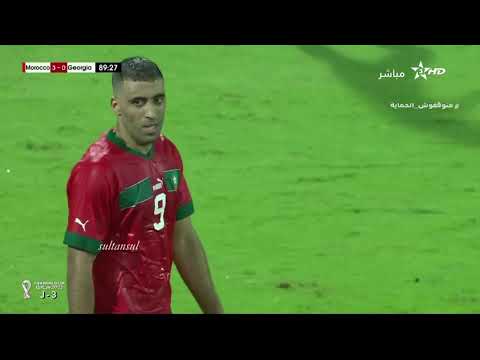 حمدالله مع المغرب ضد جورجيا - استعدادات كأس العالم 2022