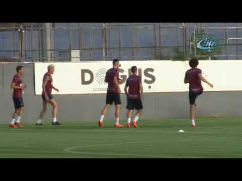 Trabzonspor'da Vahid Amiri İlk Antremana Katıldı