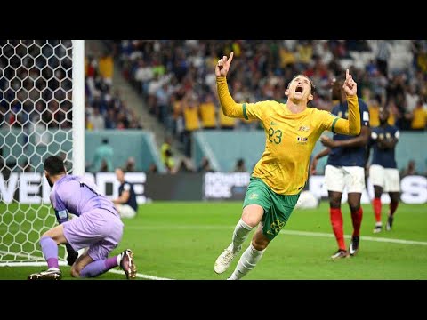Craig Goodwin Goal For Australia 1 vs 0 France