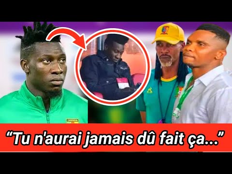 🇨🇲 Révélation : André onana est toujours au Qatar sous ordre de Samuel eto'o, Rigobert Song...