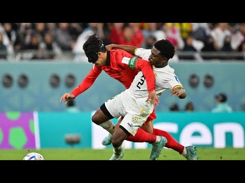 Tariq Lamptey packet's Son vs South Korea || Ghana 3 - 2 South Korea ||