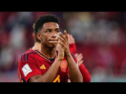 Alejandro Balde World Cup (Debut) vs Costa Rica - 22/11/2022