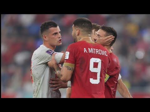 Srpski fudbaleri i Granit Džaka | Srbija - Švajcarska 02.12.2022.