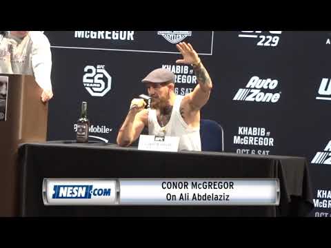 Conor McGregor explains why he called Ali Abdelaziz a "terrorist snitch"