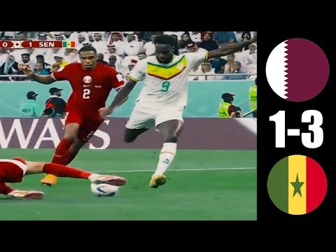 🦁🇸🇳 Sénégal 3-1 Qatar | But de Boulaye Dia Famara Diedhiou et Bamba Dieng