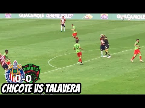 Alfredo Talavera tira “MANOTAZO” a Chicote Calderón y RESPONDE con “JALONEO” en el CHIVAS vs JUÁREZ