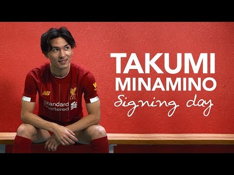 Signing Day VLOG: Minamino's first day at Liverpool | サイニングVlog - 南野拓実選手のリヴァプールFCでの初日に密着