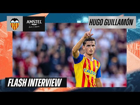 FLASH INTERVIEW DE HUGO GUILLAMÓN TRAS EL PARTIDO ANTE EL SEVILLA FC