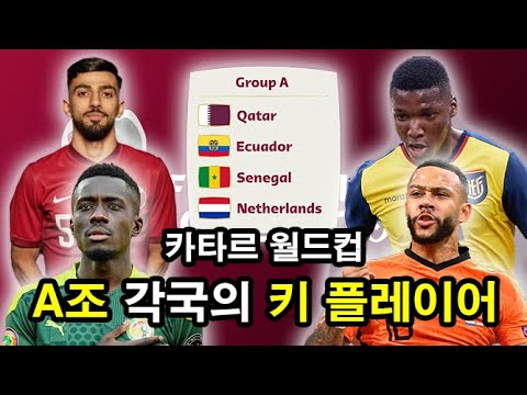 [카타르 월드컵] A조의 키 플레이어