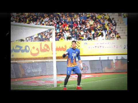 payam niazmand performance against padide(9 save)
