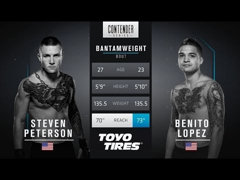 FREE FIGHT | Lopez Wins Incredibly Close Fight  | DWCS Week 7 Contract Winner - Season 1