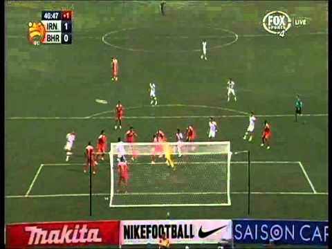 Ehsan Hajsafi Goal Iran Vs Bahrain