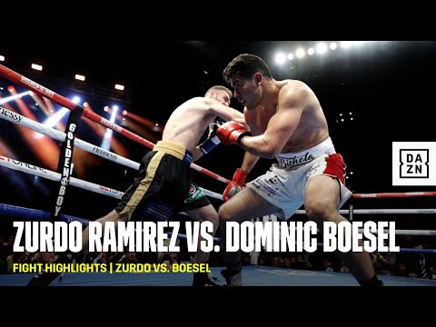 FIGHT HIGHLIGHTS | Zurdo Ramirez vs. Dominic Boesel
