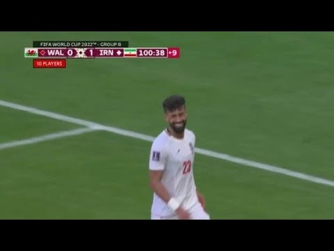Wales vs IR Iran 0-2 Ramin Rezaeian & Rouzbeh Cheshmi score in win for Iran Match Recap