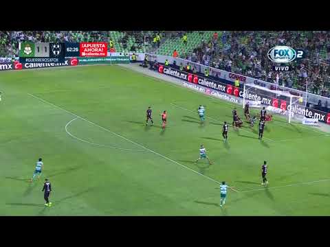 Gol de A. Preciado | Santos 2-1 Rayados | Liga BBVA MX - Guard1anes 2021 - Cuartos De Final