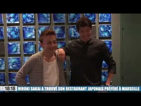Hiroki Sakai a trouvé son restaurant japonais préféré à Marseille