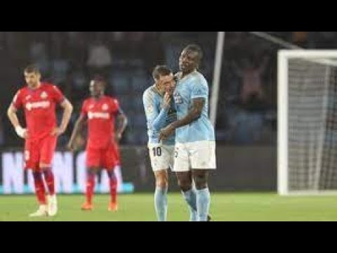 Gol de Joseph Aidoo vs Getafe 1 x 1 Celta de Vigo en Balaidos I La Liga 24.10.2022-23