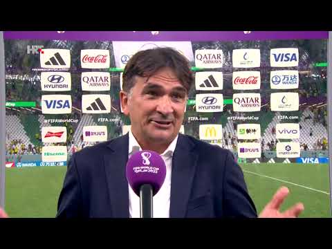 Zlatko Dalić - Hrvatski branitelji, ovo je bilo za vas! Hrvatska - Brazil četvrtfinale SP 2022 Katar