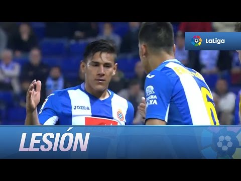 Lesión de Óscar Duarte por problemas físicos