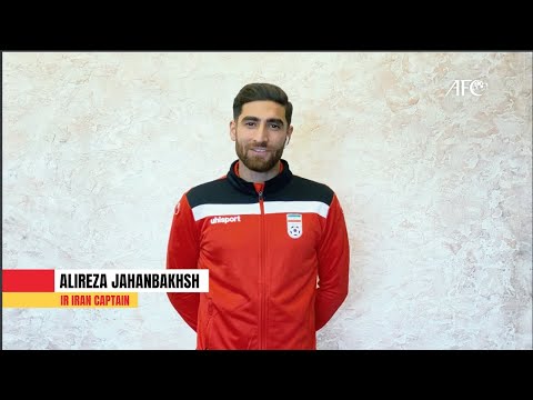 🇮🇷 Iran captain Alireza Jahanbakhsh has a message for all Asian football fans! #AsianCup2023