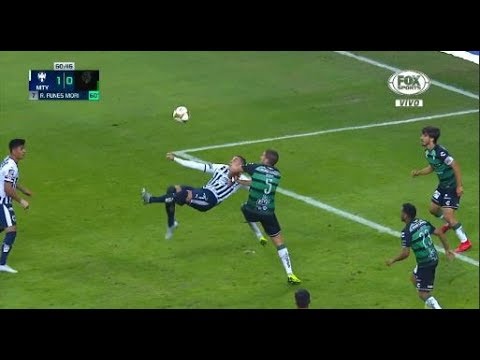GOLAZO DE CHILENA: Rogelio Funes Mori vs Santos en Liguilla