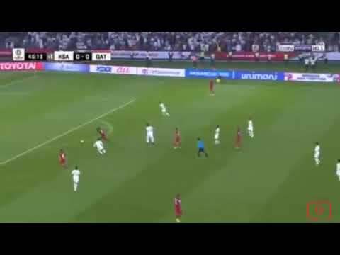 نتيجة مبارة قطر والسعودية 2-0 #مباراة #نار #عصام الشوالي