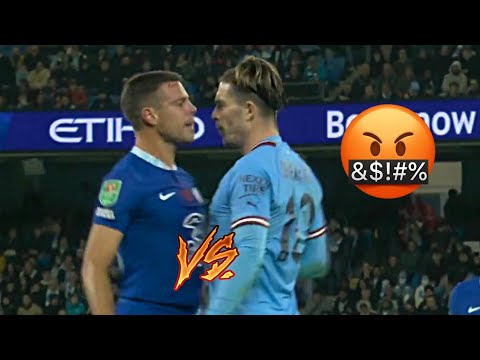 Jack Grealish Fight vs César Azpilicueta