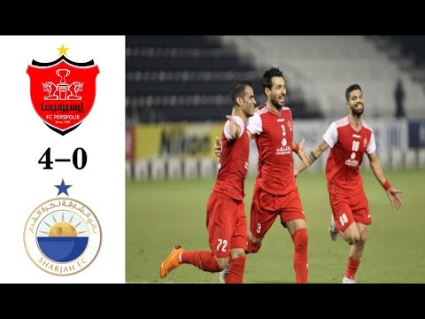 خلاصه پرسپولیس 4 0 الشارجه امارات