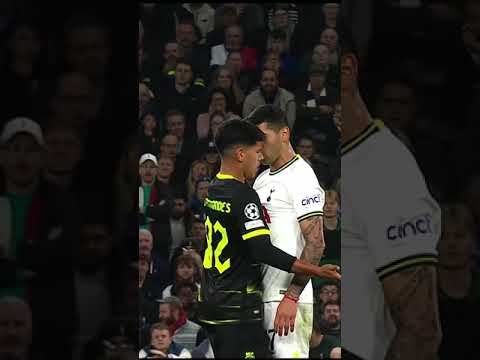Cuti Romero agressive moment against Sporting Lisbon