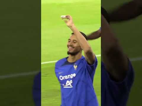 WILO! | William Saliba Alongside Kylian Mbappé During France Training! 😎🔥 #Shorts
