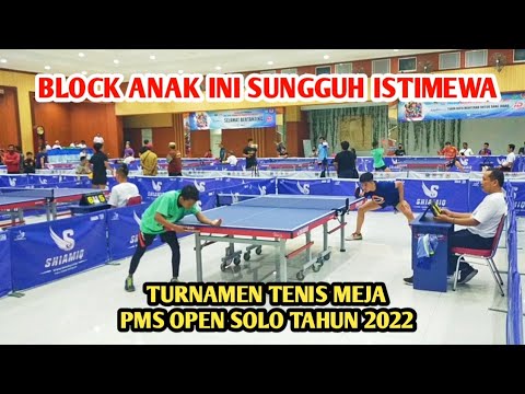 Steven Victory Jatim vs Anca RF Solo ||| Turnamen Tenis Meja PMS Open Solo Tahun 2022
