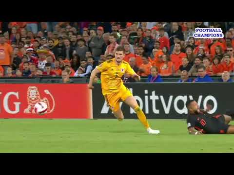 Chris Mepham-Depay trifft aufeinander, Niederlande-Wales, UEFA Nations League 2022