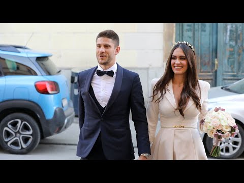 Vjenčanje hrvatskog reprezentativca Andreja Kramarića i Mije Ćurković
