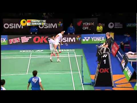 F - MD - Cai Yun / Fu Haifeng vs Jung Jae Sung / Lee Yong Dae - 2011 Yonex Denmark Open