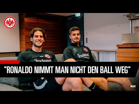 "Ronaldo nimmt man nicht den Ball weg" I Goncalo Paciencia & André Silva im Doppel-Interview