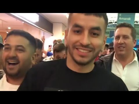 Thiago Almada y Ángel Correa revolucionan el Aeropuerto antes de sumarse a la Selección Argentina