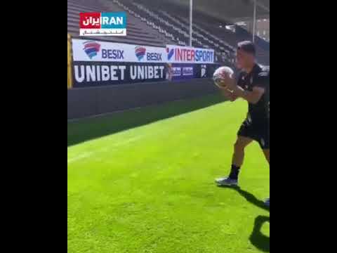 ویدئویی از چالش، علی قلی‌زاده، بازیکنان ایرانی تیم فوتبال شارلروا که با شکست مواجه می‌شود