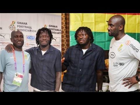 Sulley Muntari Visited Black Stars Team in Qatar and Reunited with Moses Parker. See What Happened Sulley Muntari Visited Black Stars Team in Qatar and Reunited with Moses Parker. See What Happened