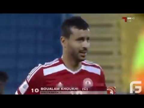 صواريخ Khoukhi لاعب نادي العربي.