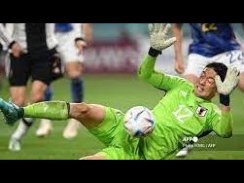 Shuichi Gonda, Kiper Jepang tampil.gemilang saat menaklukan Jerman, 2-1