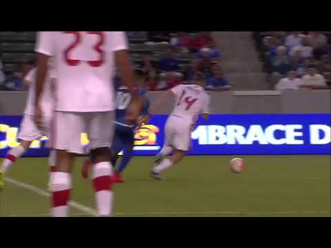 Yellow card CAN - No.14 Samuel PIETTE #GoldCup2015 #CopaOro2015 @Fesfut_sv @CanadaSoccerEN