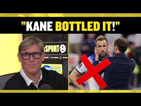🤯 Simon Jordan accuses Harry Kane of not being strong enough for England in the biggest moment! 🔥